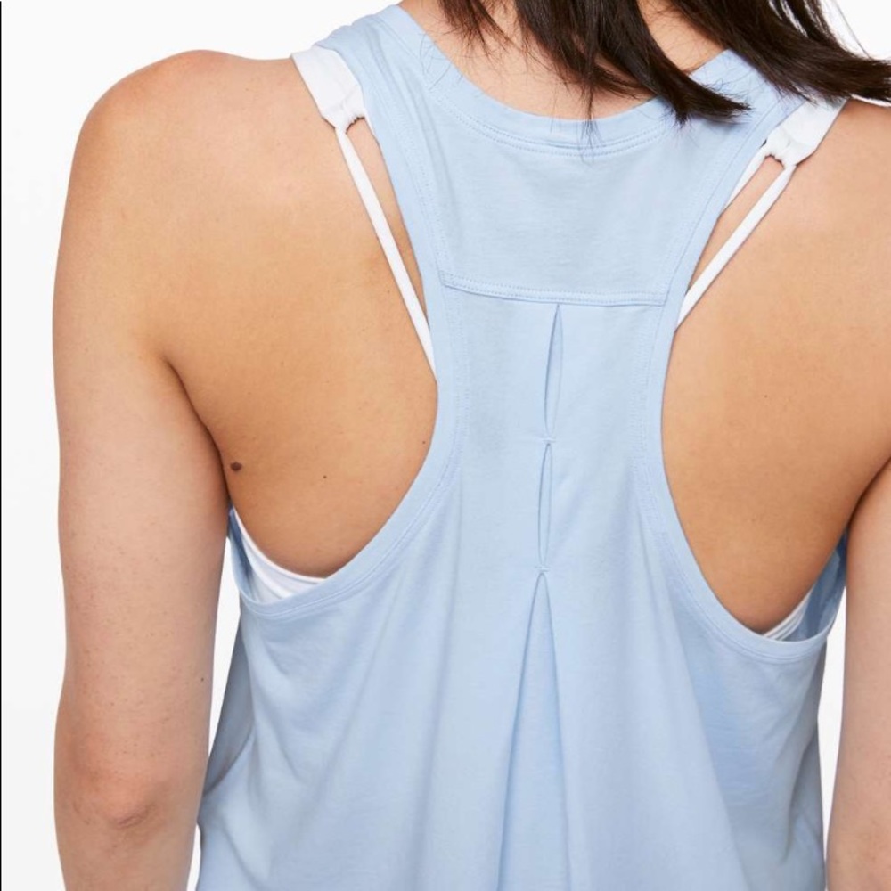 lululemon love pleated tank